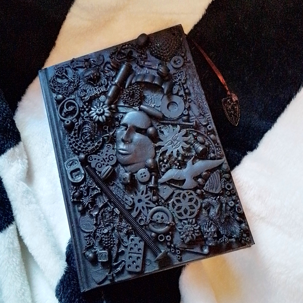 Altered art blank journal/future junk journal
